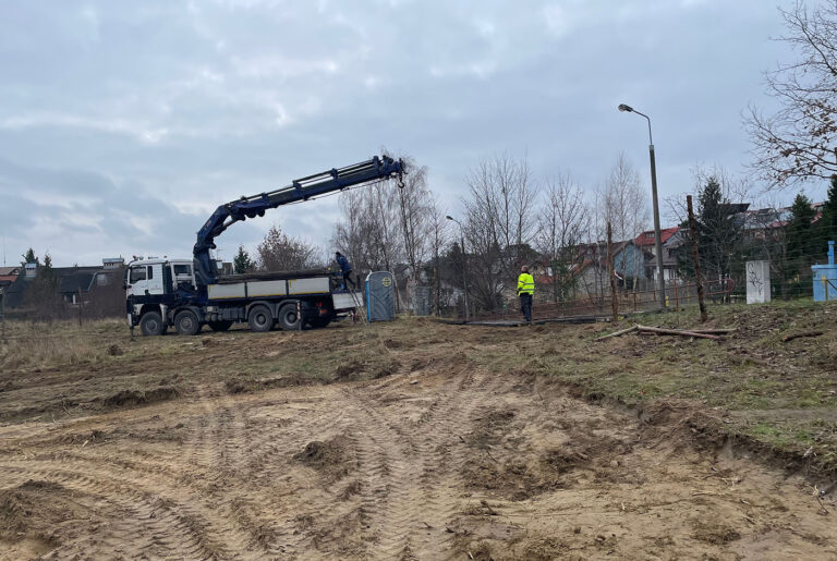 Informacje z budowy – prace rozpoczęte